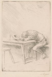 Siësta van een arbeider (Sieste d