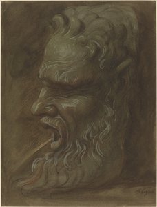 Studie van een masker