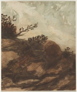 Zonsondergang Over de Heuvel, tweede helft 1800s