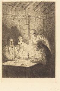 Maaltijd van de armen (Le souper chez misere)