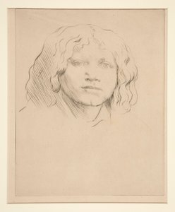 Hoofd van door Alphonse Legros