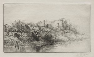 Het Verlaten Dorp door Alphonse Legros
