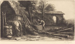 De kuiper door Alphonse Legros