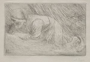 De Houtverzamelaars door Alphonse Legros