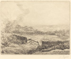 De poort door Alphonse Legros