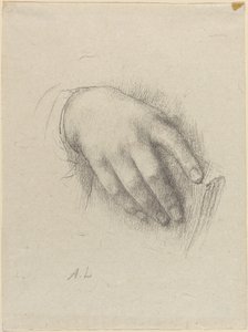 De Hand van de Dochter van de Kunstenaar