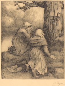 De boom van verlossing door Alphonse Legros