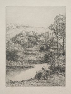 Het washuis Le Lavoir, Dite Les Laveuses