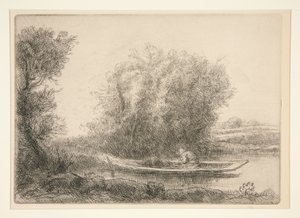 Een hoek van de rivier