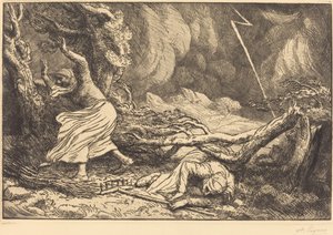 Slachtoffers van de bliksem door Alphonse Legros