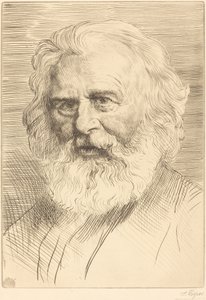 W.H. Longfellow, 1e plaat door Alphonse Legros