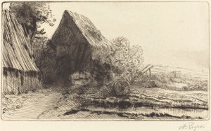 Het huis van de wagenmaker door Alphonse Legros