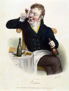 De wijnproever 1850 door Alphonse Leon Noel