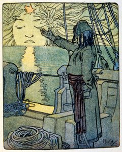 Illustratie door Alphonse Mucha voor het boek 