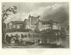 Kasteel van Amboise door Alphonse Marie de Neuville