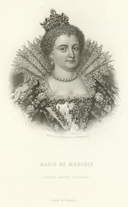 Marie de Medicis door Alphonse Marie de Neuville