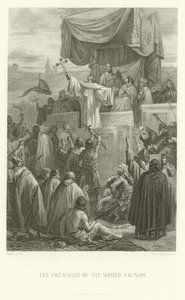 De prediking van de Tweede Kruistocht door Alphonse Marie de Neuville