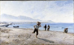 Het strand van Prado