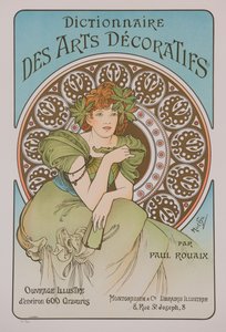 Dictionnaire des Arts Décoratifs, 1902 door Alphonse Mucha