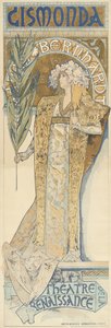 Gismonda, 1894-95 door Alphonse Mucha