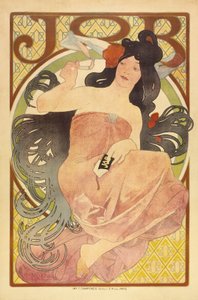 Job, ca. 1897-98 door Alphonse Mucha