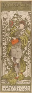 Lorenzaccio door Alphonse Mucha