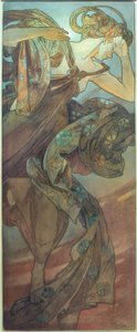 Poolster door Alphonse Mucha