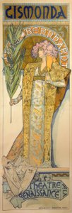 Sarah Bernhardt door Alphonse Mucha