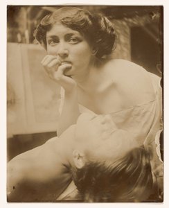 Studie voor een Decoratief Paneel, 1908 door Alphonse Mucha