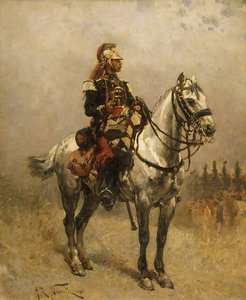 Een cavalerist, 1884