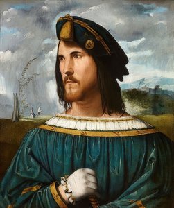 Portret van een Edelman (Cesare Borgia)