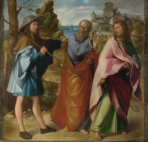 De weg naar Emmaüs, ca. 1516