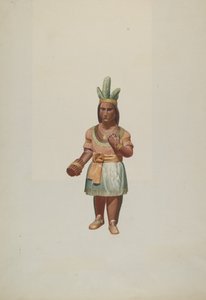 Sigarenwinkel Indiaan door Alton K. Skillin