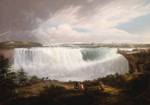 De grote hoefijzerval, Niagara door Alvan Fisher