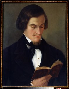 Portret van de dichter Heinrich Heine (1797-1856)