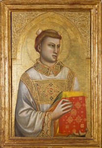 Afbeelding van Sint Stefanus door Ambrogio Bondone (workshop) Giotto