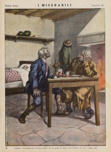 Illustratie voor Les Miserables door Victor Hugo