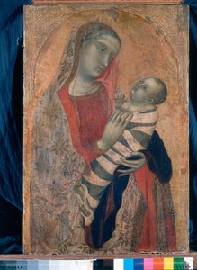 Madonna en Kind door Ambrogio Lorenzetti