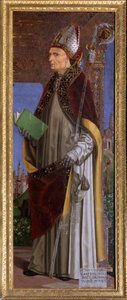 Sint-Hugo van Grenoble (of Hugo van Chateauneuf) (1053-1132), bisschop van Grenoble door Ambrogio da Fossano (c.1460 1523)