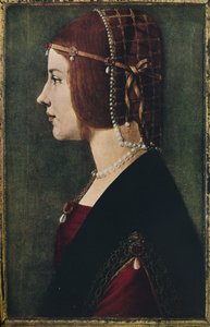Portret van een jong meisje, ca. 1490, 1936 door Ambrogio de Predis