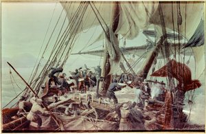 Ontdekking van Louisiana door Louis Antoine, graaf van Bougainville
