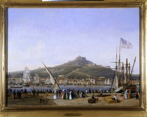 Haven van Marseille door Louis Garneray, circa 1820
