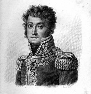 Generaal Baron Gilbert Desiree Joseph Bachelu (1777-1849). In 