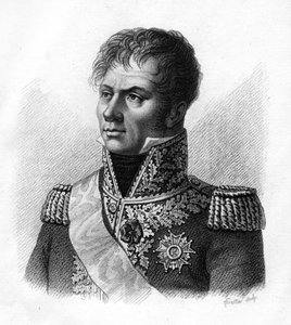 Le Maarschalk Laurent, Markies de Gouvion - Saint - Cyr (1764-1830) - in “Portretten van de Franse generaals na de overwinningen en veroveringen van de Fransen”. Gegraveerd door Ambroise Tardieu in 1818. Stella Collectie door Ambroise Tardieu