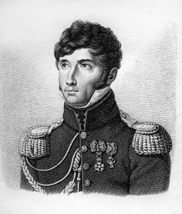 Louis Michel Letort (Le Tort) (1773-1815) in Brigadegeneraal. Gegraveerd door Ambroise Tardieu in 1818. Stella Collectie. door Ambroise Tardieu