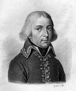 Portret van Elzeard Auguste Cousin de Dommartin door Ambroise Tardieu