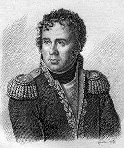 Portret van Joseph Secret Pascal Vallongue, brigadegeneraal (1763-1806) - in “Portretten van Franse generaals na de overwinningen en veroveringen van de Fransen”. Gegraveerd door Ambroise Tardieu in 1818. Stella Collectie