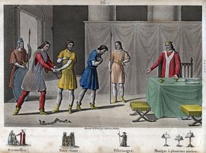Robert II, de Vrome (970 - 1031) laat samenzweerders vrij - Robert II bekend als 