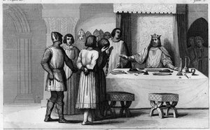 Robert II, de Vrome (ca. 970-1031) laat samenzweerders vrij - Robert II genaamd 
