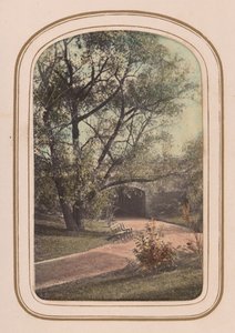 Carte-de-visite album van Central Park Views, 1860s door Ambrose Jackson
